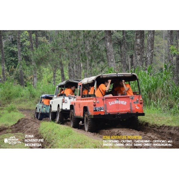 Sewa Jeep Offroad The Green Forest Resort bandung